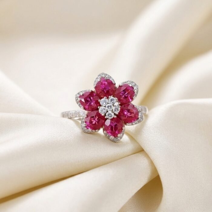Diana Invisible floral Setting Ring -0 1 (1)