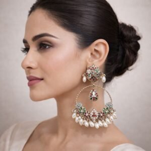 Classic Jadau Chand Baliyaan-03