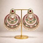 Exquisite Jadau Chandbali -02