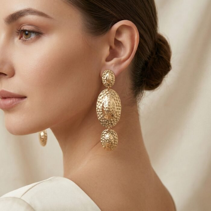 Contemporary 14K Gold Plated Danglers-02