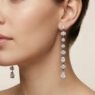 Cubic Zirconia Dangle Earrings-02