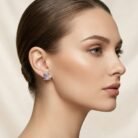 Multi Stone Anti-Tarnish Crystal Studs-02