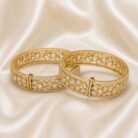 18K Moissanite Polki Bangles-02 (1)