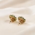 Emerald Pearl Studs-04