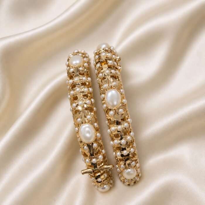 Jadau Pearl Bangles-03