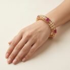 Jadau Ruby Bangles (Set of 2)-02 (1)