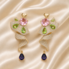 3D zirconia earrings-01