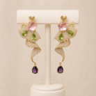 3D zirconia earrings-02
