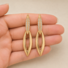 Anti-Tarnish cz leaf lighter danglers-02