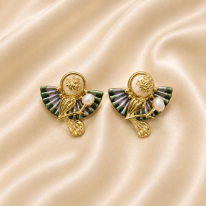 Classy Designer Pearl Studs