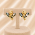 Classy designer pearl studs-03