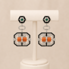 Coral luxury statement earrings-02