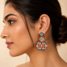 Coral luxury statement earrings-03