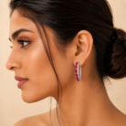 Diamond and ruby hoop earrings-04