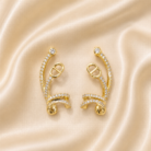 Elegant curve earrings-01