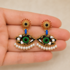 Evil eye danglers -02
