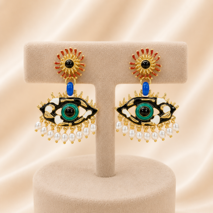 Evil eye danglers -03