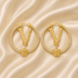 Gold Luxury Hoops