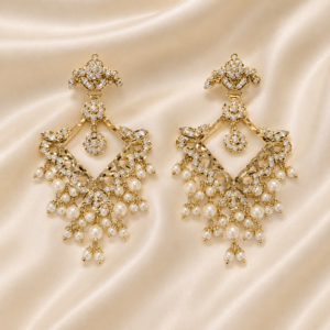 Ivory Jadau Jhumka