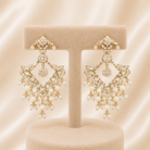 Ivory jadau jhumka-03