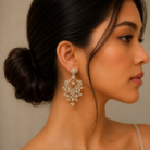 Ivory jadau jhumka-04